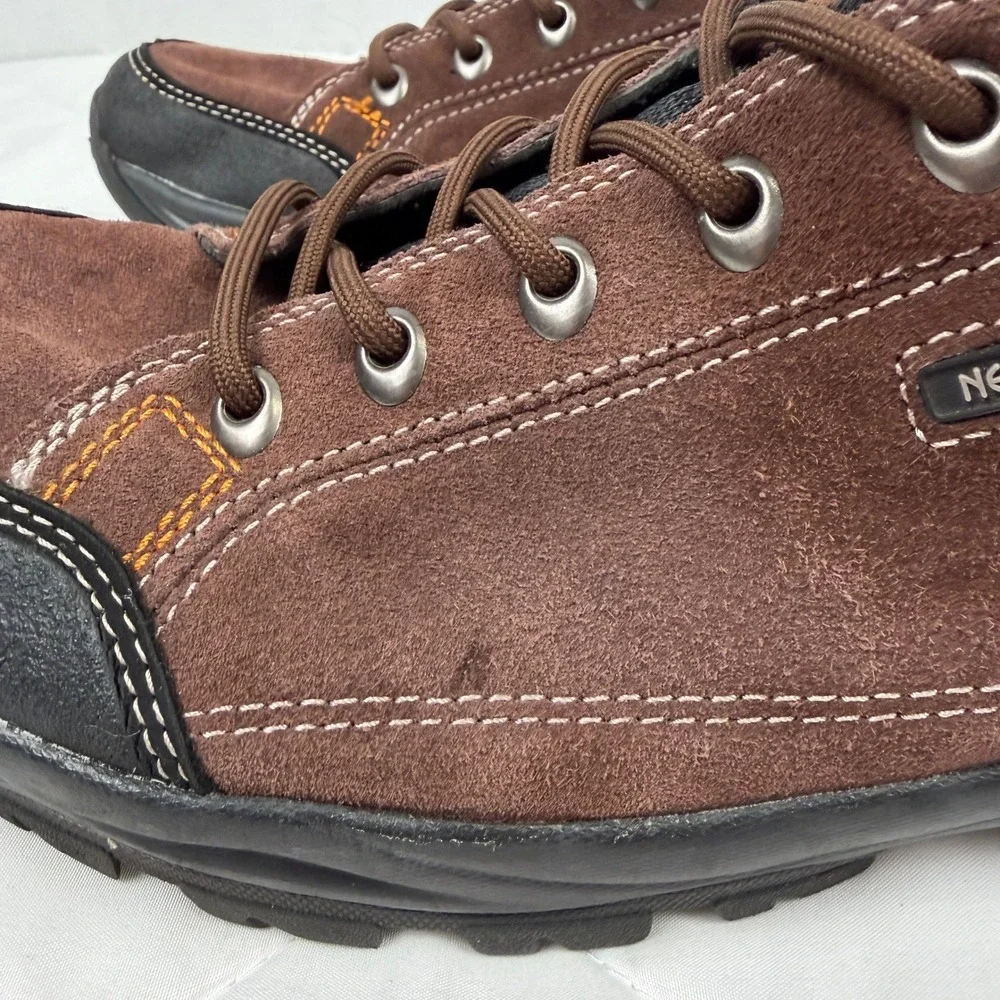 Nevados Men's 12 Brown Suede Leather Rugged Oxford Hiking Trail Shoes
